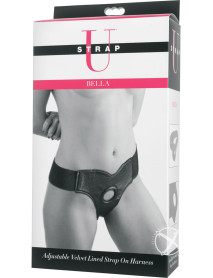 Strap U Bella Velvet Lined Harness