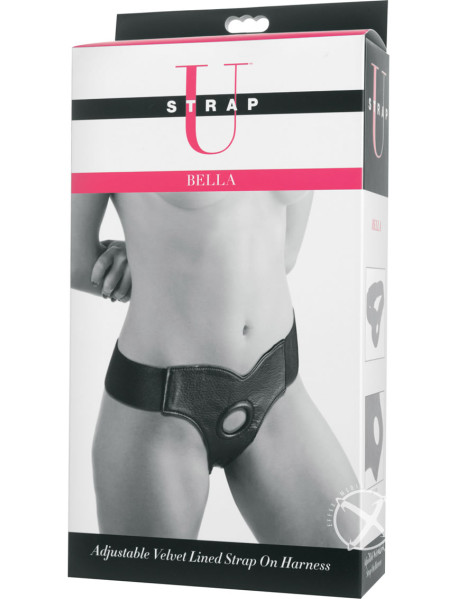 Strap U Bella Velvet Lined Harness