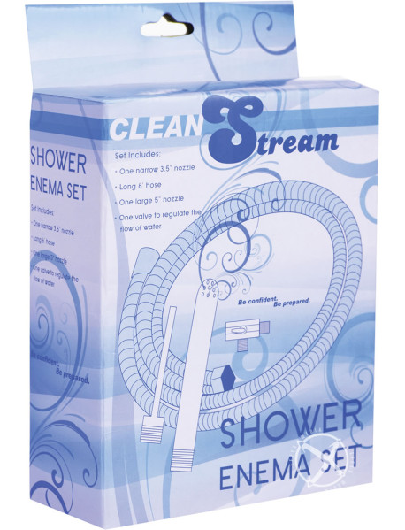 Cleanstream Deluxe Enema Showr Set