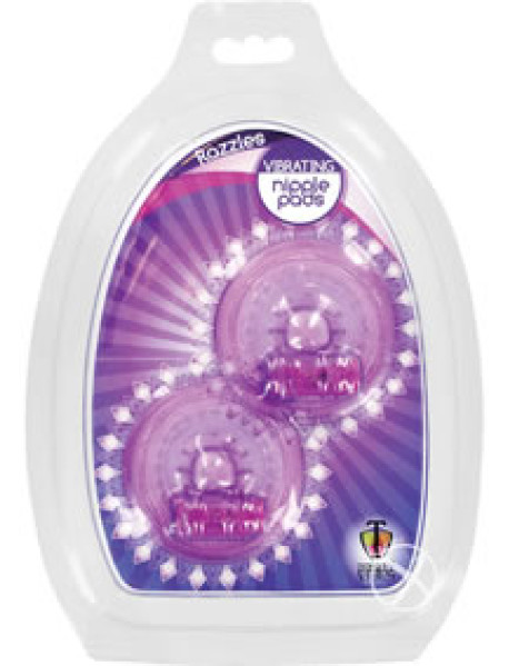 Trinity V Razzle Vibe Nipple Pads Purp Trinity V Razzle Vibe Nipple Pads Purp