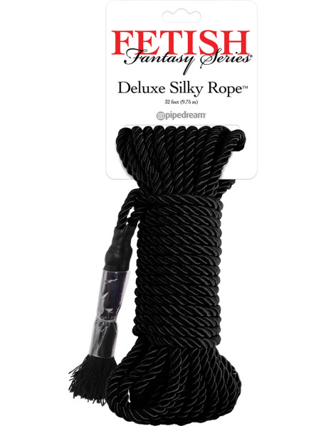 Ff Deluxe Silk Rope Black Ff Deluxe Silk Rope Black