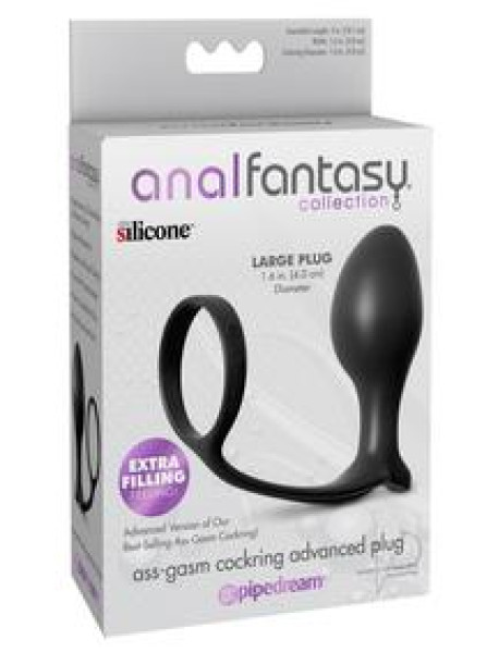 Afc Ass Gasm Cock Ring Advanced Plug