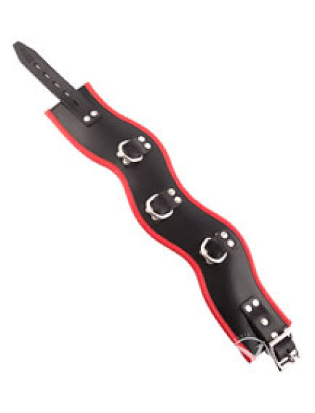 Rouge Posture Collar 3 Ring Bk/red Rouge Posture Collar 3 Ring Bk/red