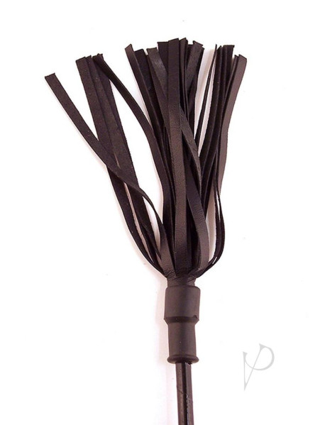 Rouge Wood Handle Riding Crop Black