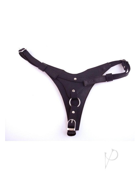 Rouge Female Dildo Harness Black