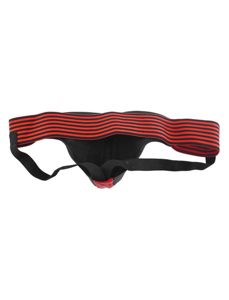 Rouge Jock Stripe Waist Band Blk/red Sm Rouge Jock Stripe Waist Band Blk/red Sm