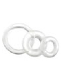 Ringo X3 Cockrings Clear 6/bx