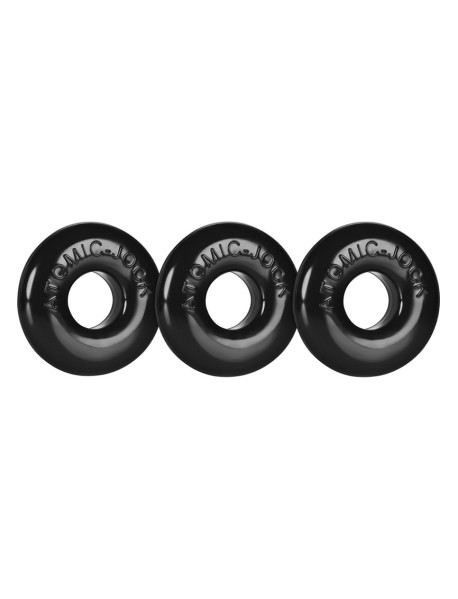 Ringer 3pk Do-nut 1 Black