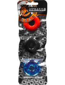 Ringer 3pk Do-nut 1 Multi Color