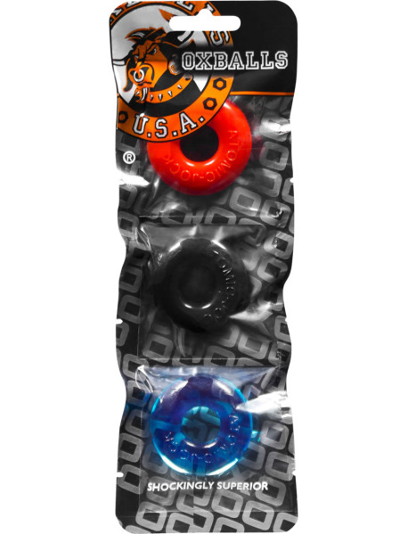 Ringer 3pk Do-nut 1 Multi Color