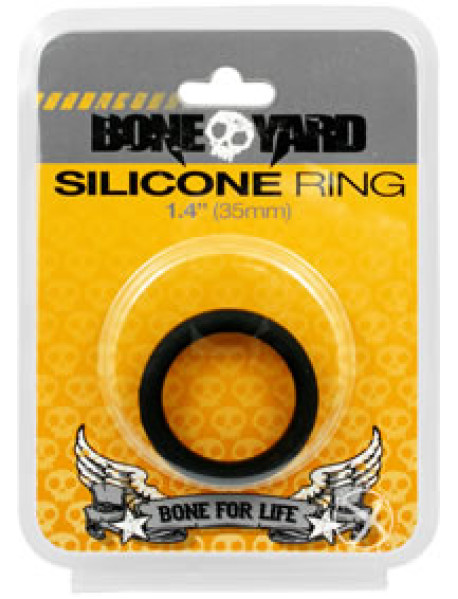 Boneyard Silicone Ring 35mm Black