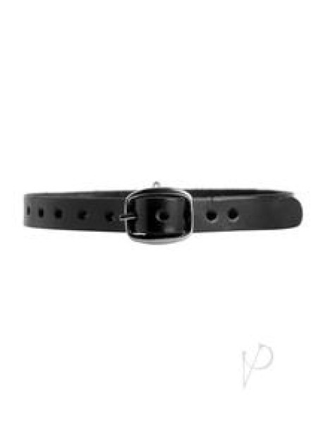 Strict Leather Choker Collar W/o Ring Md
