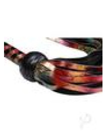 Strict Rainbow Lambskin Leather Flogger