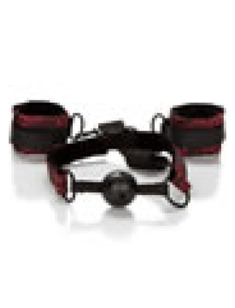 Scandal Brethable Ball Gag W/cuffs