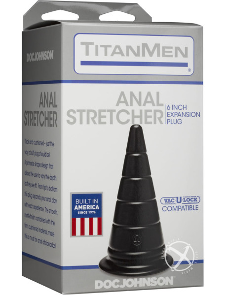 Titanmen Anal Stretcher 6 Black