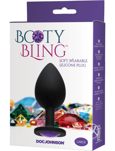 Booty Bling Large Purple