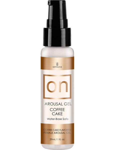 On For Her Arousal Gel Coffee Cake 1oz