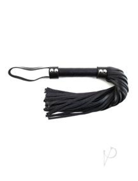 Rouge Short Leather Flogger Blk
