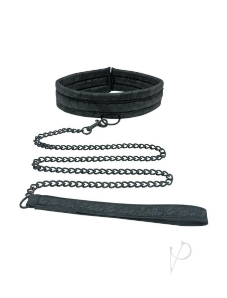 S and M  lace Collar And Leash