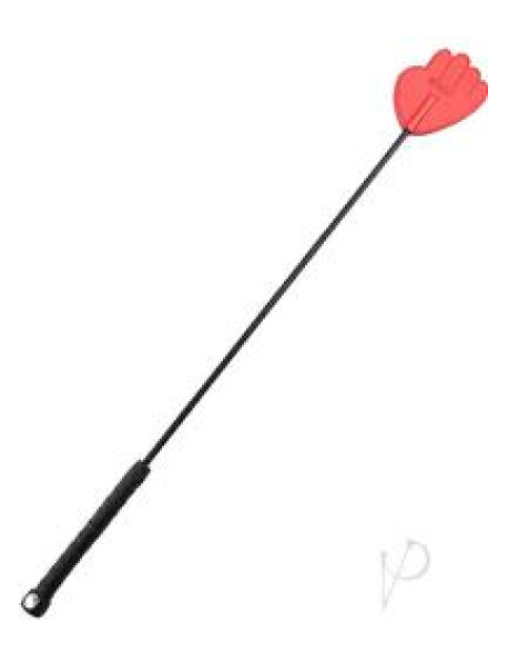 Rouge Hand Riding Crop Red