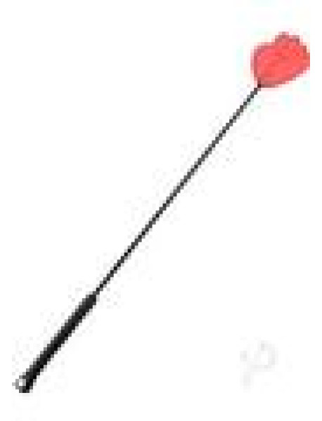 Rouge Hand Riding Crop Red