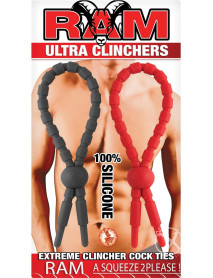 Ram Ultra Clinchers 2pk Red/black