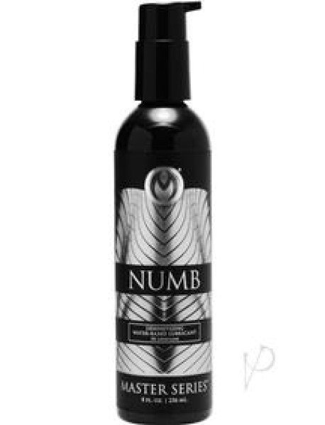 Ms Numb Desensitize Water Base Lube 8oz