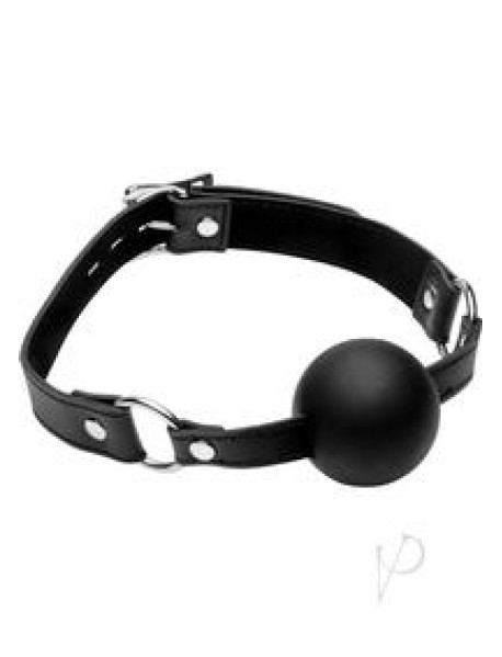 Strict Xl Silicone Ball Gag Strict Xl Silicone Ball Gag