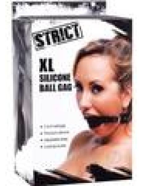 Strict Xl Silicone Ball Gag Strict Xl Silicone Ball Gag