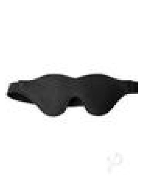 Strict Black Fleece Lined Blindfold Strict Black Fleece Lined Blindfold