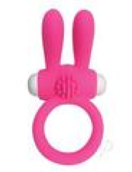 Neon Rabbit Ring Pink