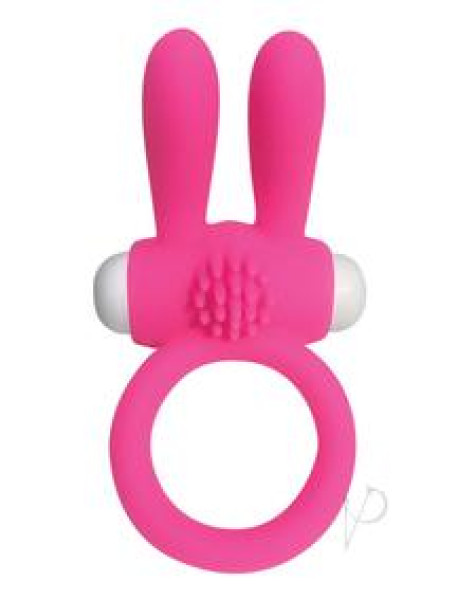 Neon Rabbit Ring Pink