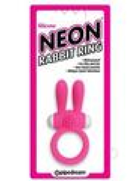 Neon Rabbit Ring Pink