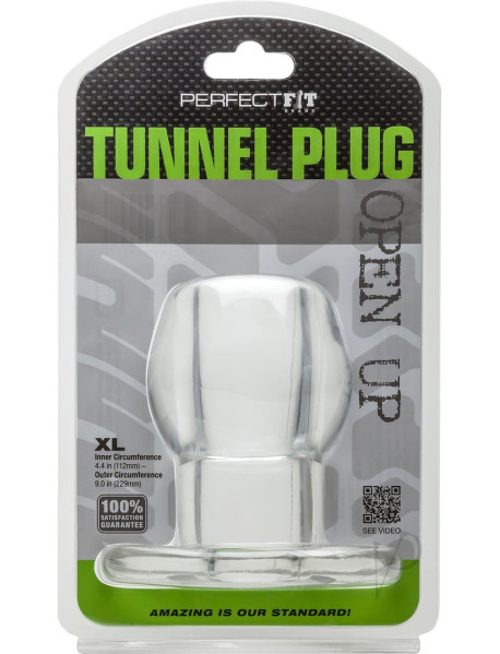 Tunnel Plug X-large Clear