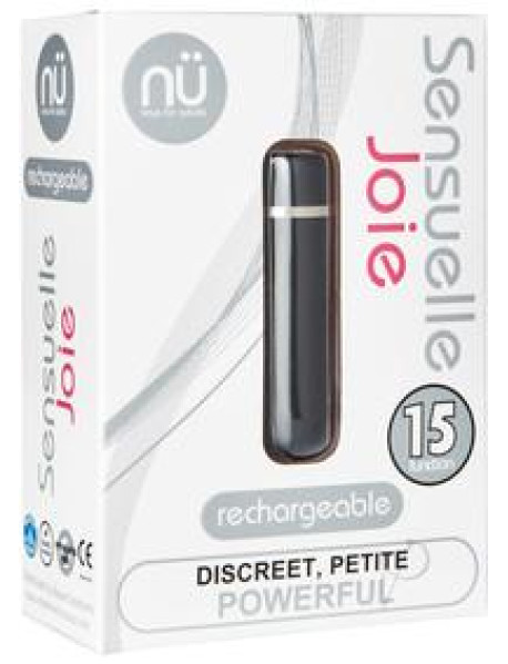 Sensuelle Joie 15 Func Bullet Black