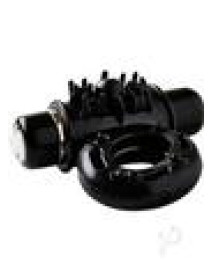 Sensuelle Bullet Ring 7 Func Cring Black