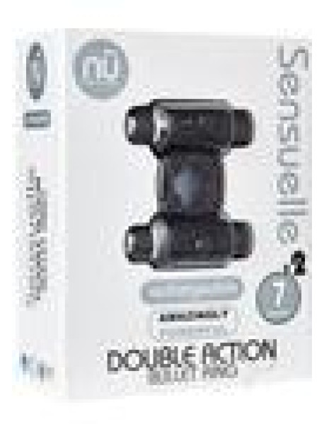 Sensuelle Dbl Action 7 Func Cring Blk