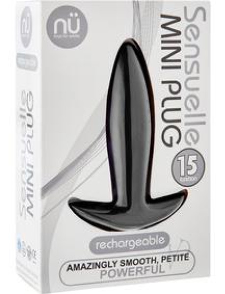 Sensuelle Mini Plug Black