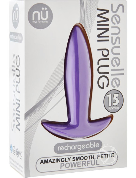 Sensuelle Mini Plug Purple Sensuelle Mini Plug Purple
