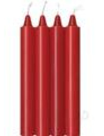 Warm Drip Candles Red Hot