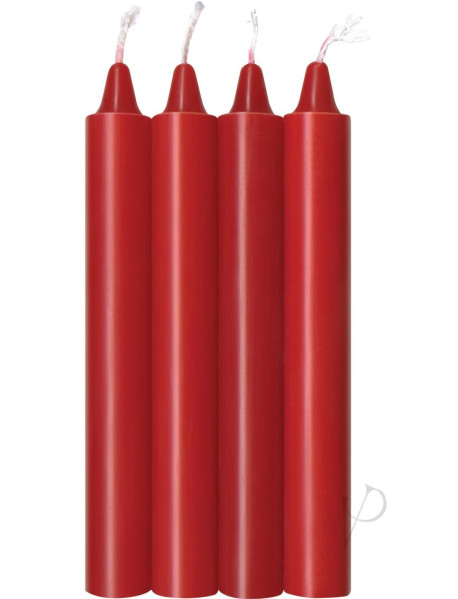 Warm Drip Candles Red Hot