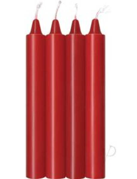 Warm Drip Candles Red Hot