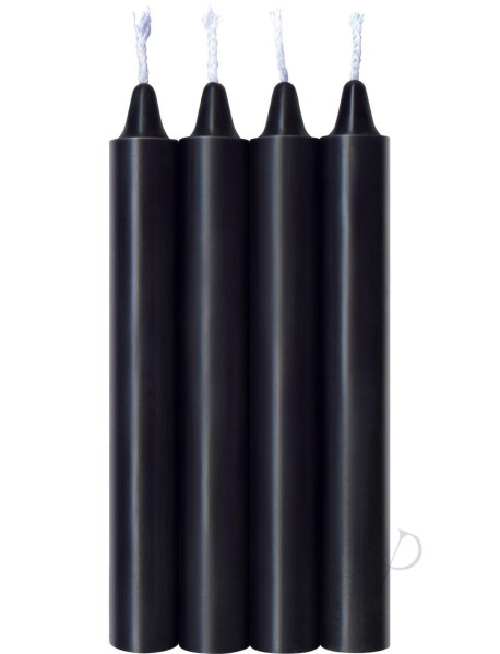 Warm Drip Candles Jet Black