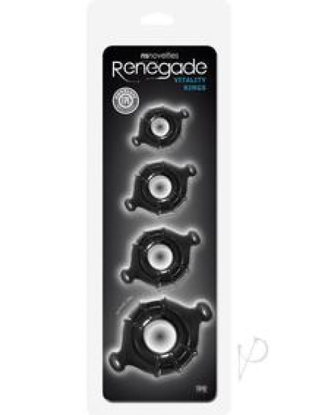 Renegade Vitality Rings Black
