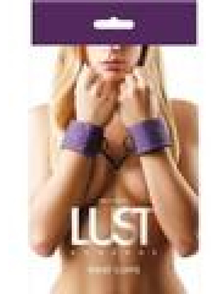 Lust Bondage Wrist Cuff Purple