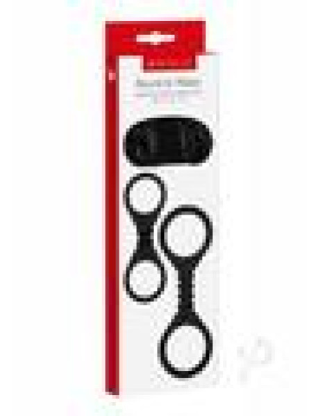 Myu Blindfold Wrist And Ankle Cuffs