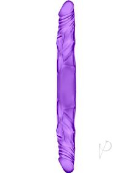 B Yours Double Dildo Purple 14