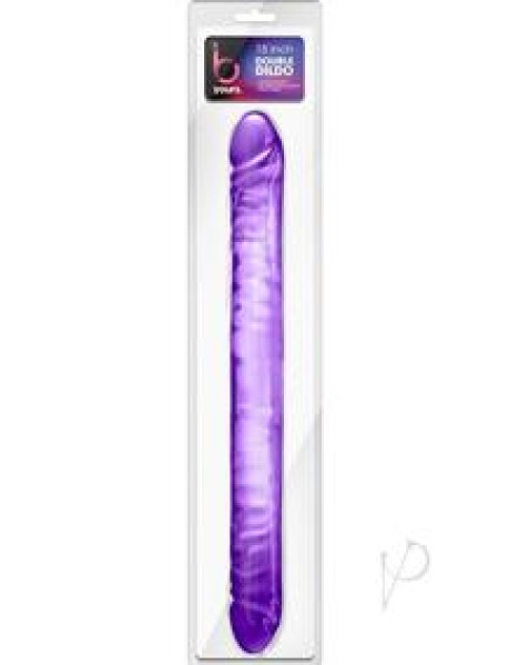 B Yours Double Dildo Purple 18