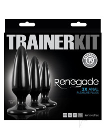 Renegade Pleasure Plug 3pc Trainer Kit