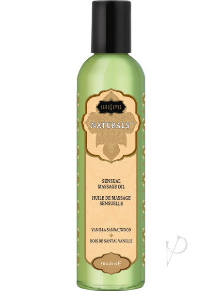 Naturals Massage Oil Vanilla Sandalwood